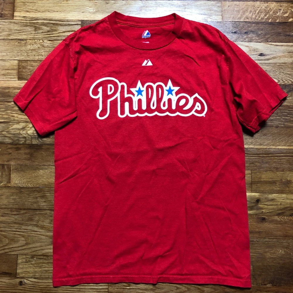 Vintage Philadelphia Phillies Cliff Lee Jersey Tee